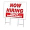 Signmission Now Hiring Beauty Consultants Yard & Stake outdoor plastic coroplast window, 2436 BEAUTY CONSULTANTS C-2436 BEAUTY CONSULTANTS - alternate 1